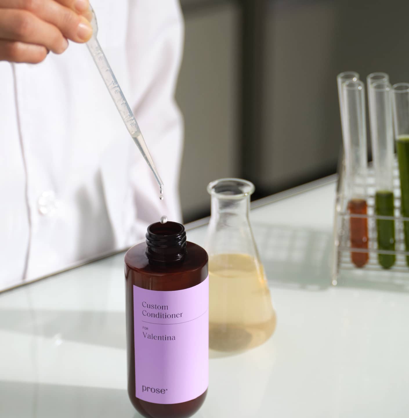 Person preparing a Prose product